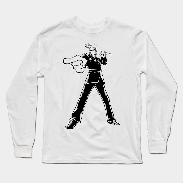 Agent J Long Sleeve T-Shirt by 8III8